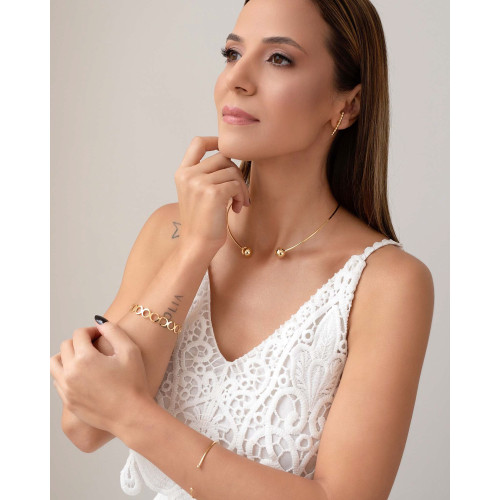 Bracelete Fio Banhado a Ouro 18K