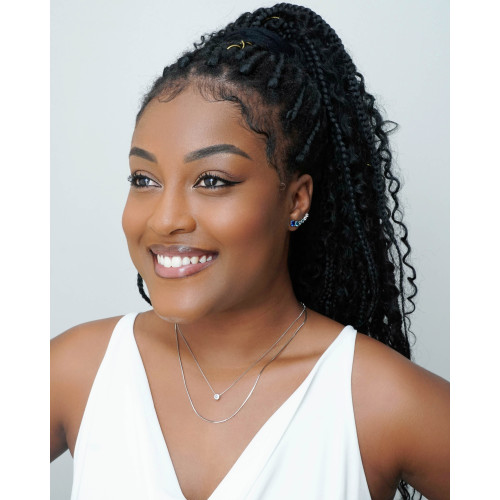 Gargantilha Rabo de Rato 1 mm Ródio Branco