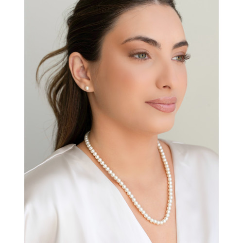 Brinco Pérola 6 mm Banhado a Ouro 18K