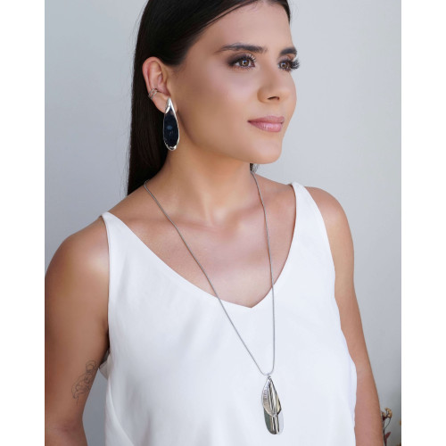 Piercing Vazado Liso Ródio Branco