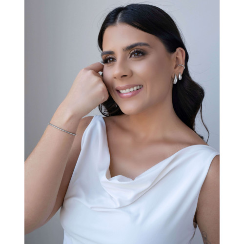 Piercing Mola Ródio Branco