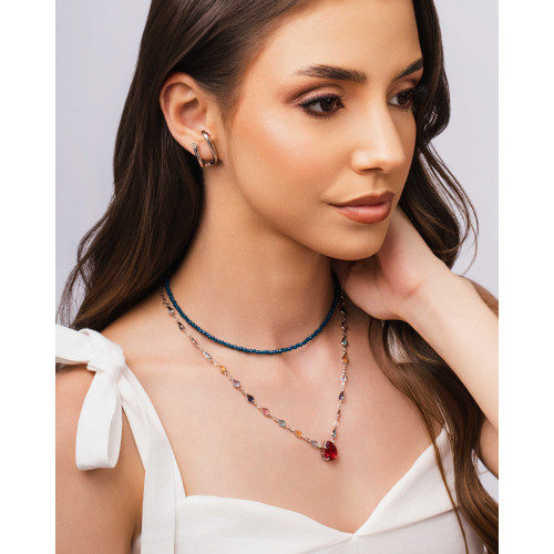 Ear Hook Filetes Lisos Ródio Branco