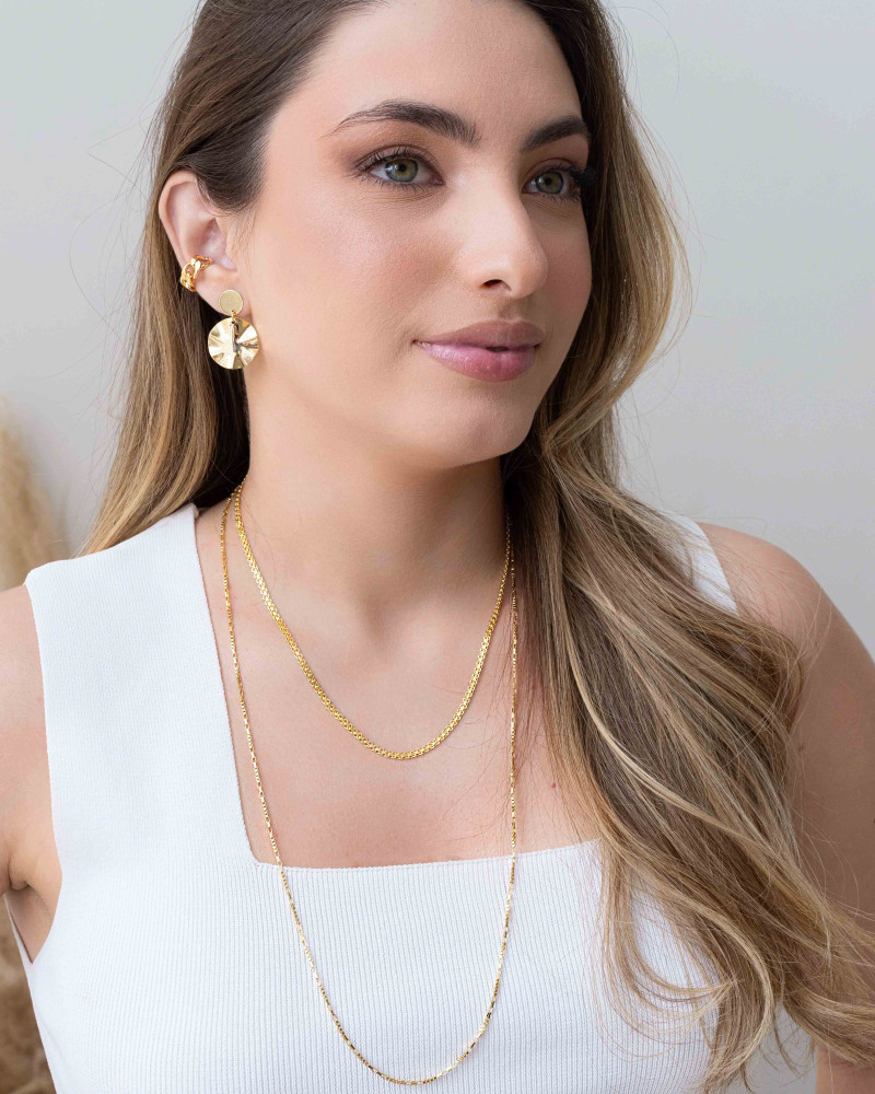 Piercing Grumet Banhado a Ouro 18K