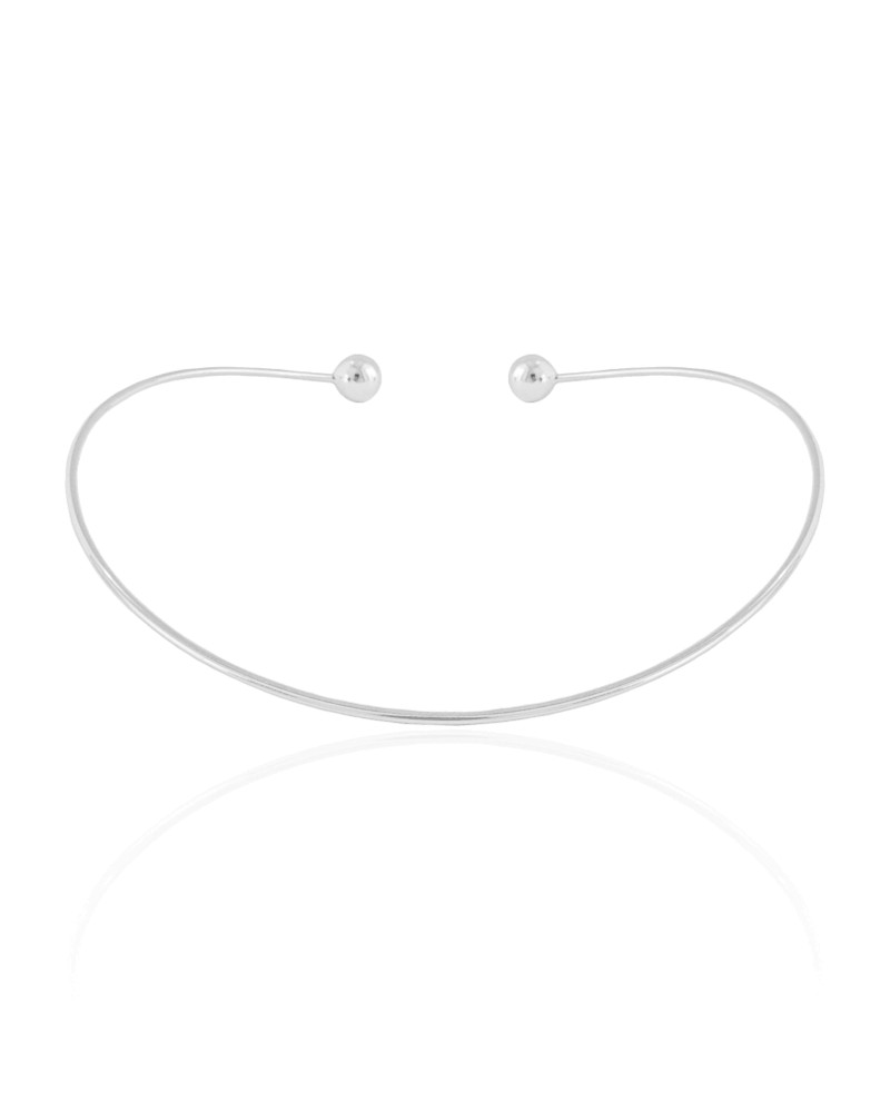 Aro Bola Lisa Ródio Branco