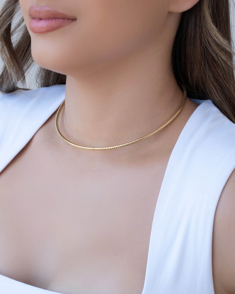 Aro Mola Espiral Banhado a Ouro 18K