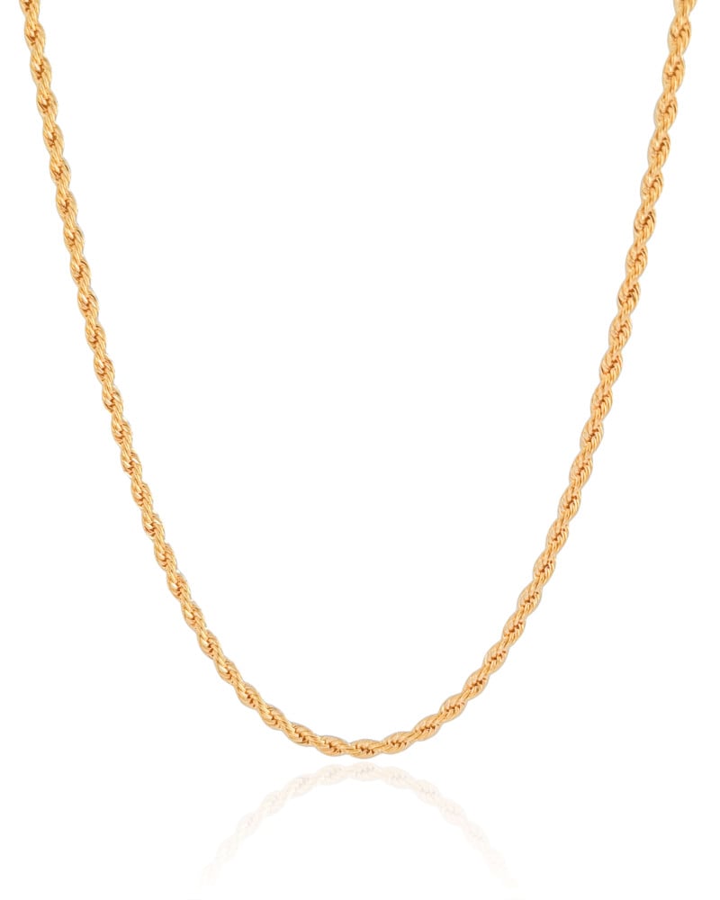 Choker Cordão Baiano 3 mm Banhado a Ouro 18K