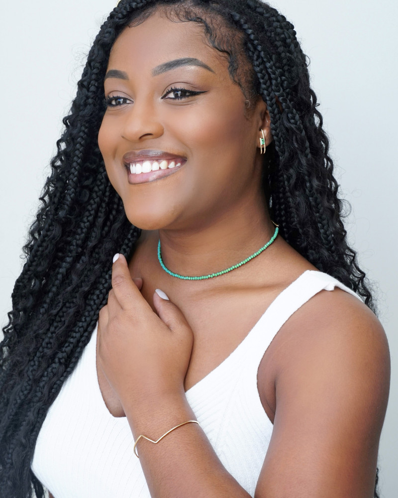 Choker Cristais Turmalina Banhado a Ouro 18K