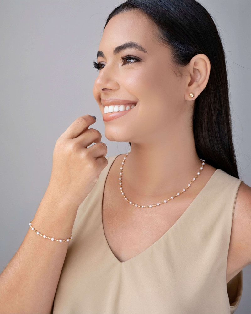 Brinco Bola 8 mm Banhado a Ouro 18K