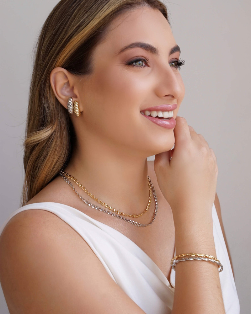 Bracelete Torcido Banhado a Ouro 18K