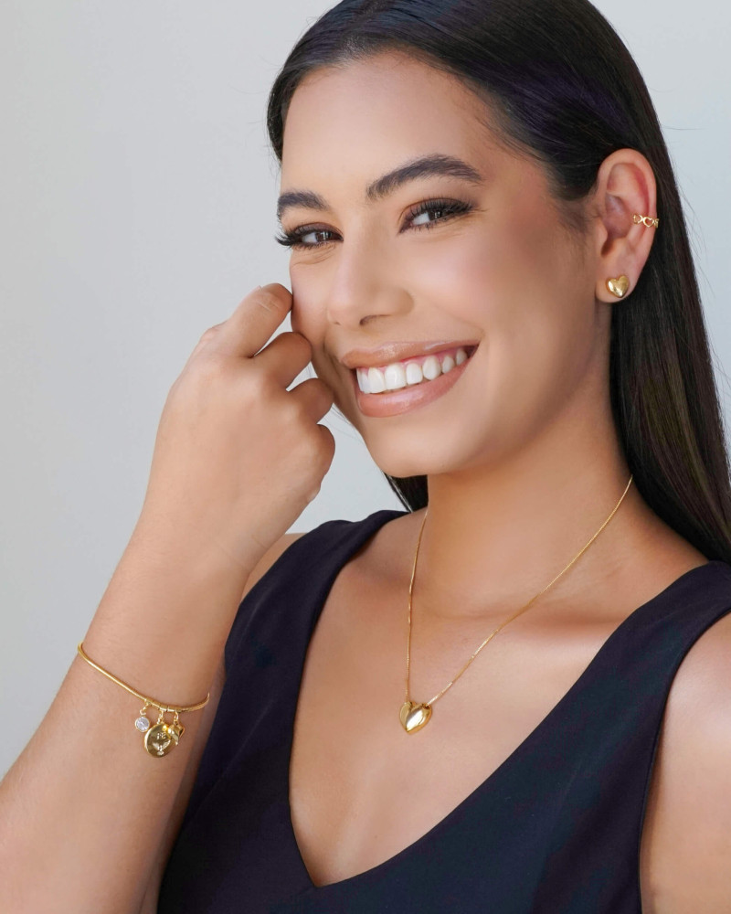 Pulseira Rabo de Rato 2 mm Espírito Santo Banhado a Ouro 18K