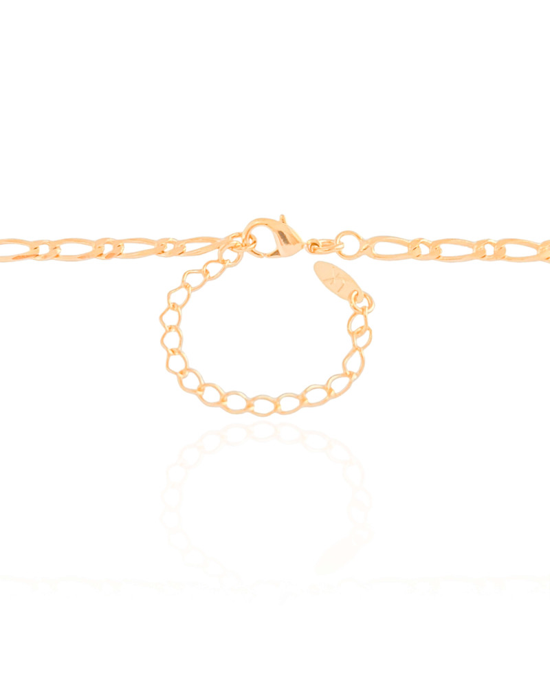 Gargantilha Elos 3 mm Banhado a Ouro 18K - 40 cm