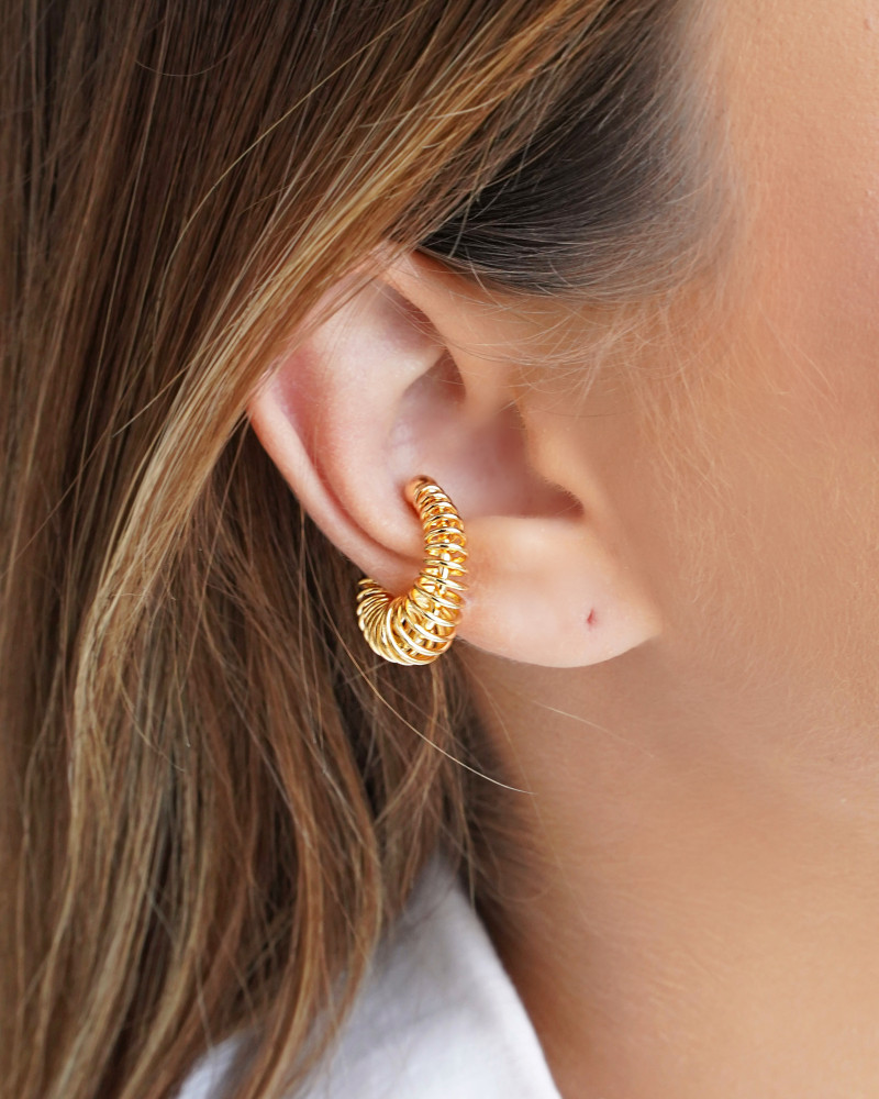 Piercing Mola Banhado a Ouro 18k