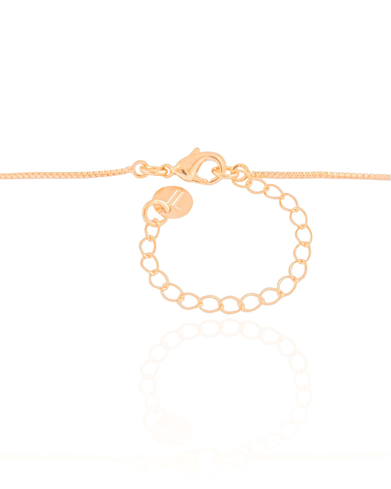 Gargantilha Veneziana Gota Pérola Banhado a Ouro 18K - 45 cm