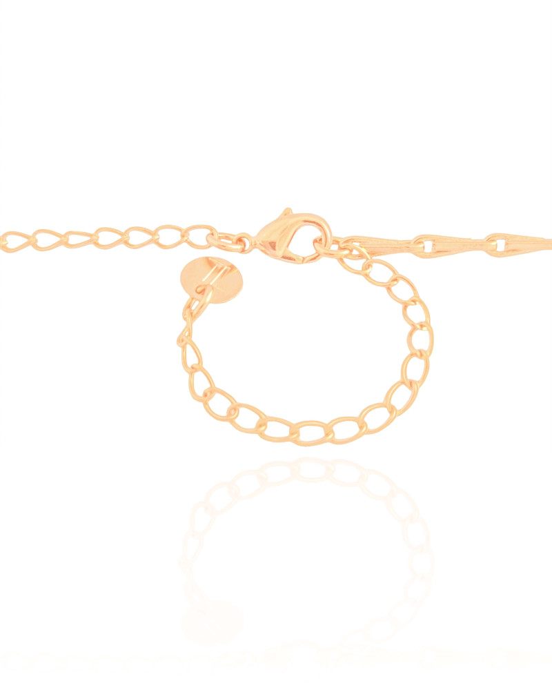 Choker Elos Grampo Banhado a Ouro 18K