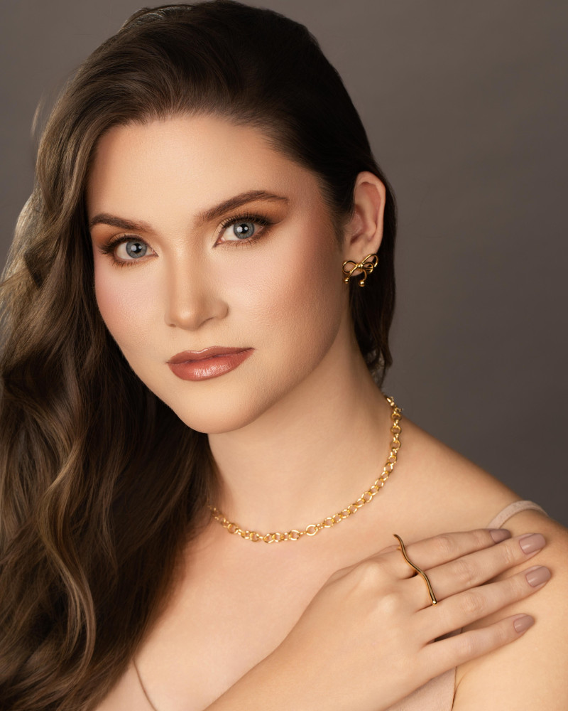 Choker Elos Ovais 6 mm Banhado a Ouro 18K