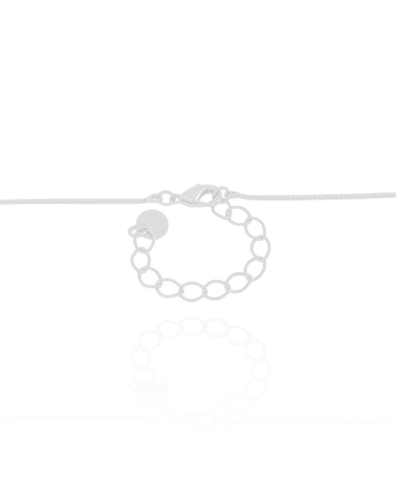 Conjunto Mandala Gotas Coloridas Ródio Branco