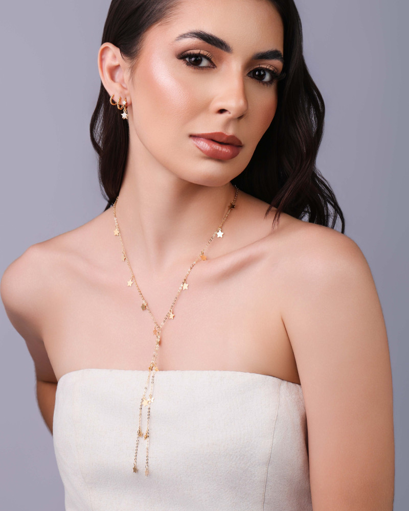 Dupla de Argolas Torcidas Banhado a Ouro 18K