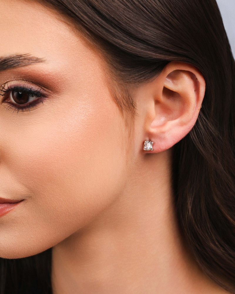 Trio Derretido Pontos de Luz Cristal Ródio Branco