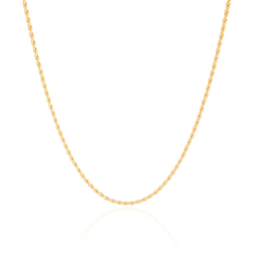 Choker Cordão Baiano Banhado a Ouro 18K