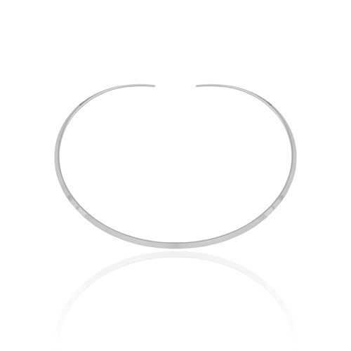 Aro Liso 3 mm Ródio Branco