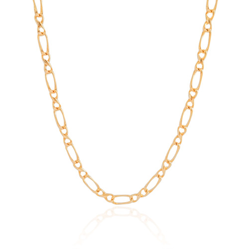 Choker Elos Torcidos Banhado a Ouro 18K