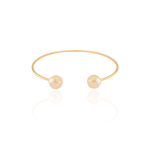 Bracelete Pérolas Banhado a Ouro 18K
