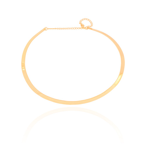 Aro Liso 5 mm Banhado a Ouro 18K