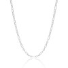 Choker Elos 4 mm Ródio Branco