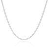 Choker Snake 3 mm Ródio Branco