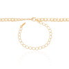 Choker Elos Duplos Banhado a Ouro 18K