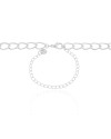 Choker Elos 7 mm Ródio Branco