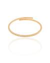 Bracelete Mola Espiral Banhado a Ouro 18K