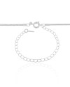 Choker Rabo de Rato Ródio Branco