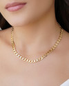 Choker Grumet 6.5 mm Banhado a Ouro 18K