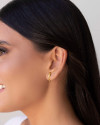 Ear Hook Liso Banhado a Ouro 18K