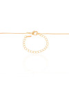 Choker Veneziana Trevo Liso Banhado a Ouro 18K
