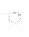 Choker Veneziana Redondo Liso 1.2 cm Ródio Branco
