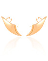 Ear Cuff Liso 4.6 cm Banhado a Ouro 18K