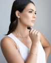 Choker Pérolas Barrocas com Veneziana Banhado  a Ouro 18K