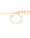 Choker Plaquinhas Lisas 6 mm Banhado a Ouro 18K