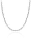 Choker Abaulada ABS Ródio Branco