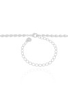 Choker Plaquinhas Lisas Ródio Branco