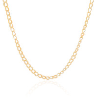 Choker Elos Duplos Banhado a Ouro 18K