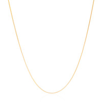 Gargantilha Longa Rabo de Rato Banhado a Ouro 18K