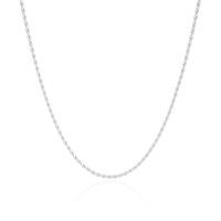 Choker Cordão Baiano Ródio Branco