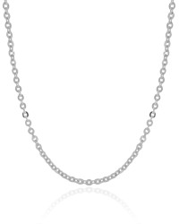 Choker Elos 3 mm Ródio Branco