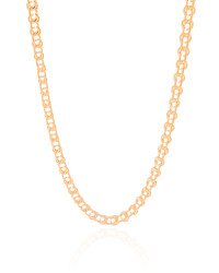 Choker Elos Nó Banhado a Ouro 18K